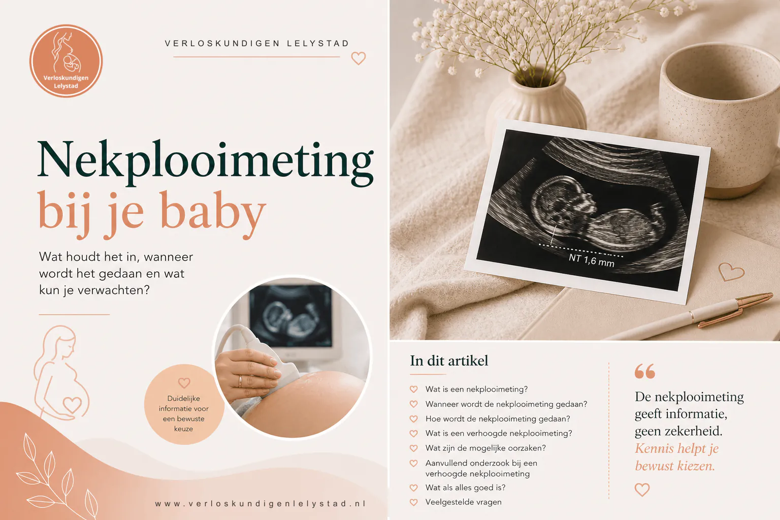 Nekplooimeting bij je baby: wat betekent de uitslag?